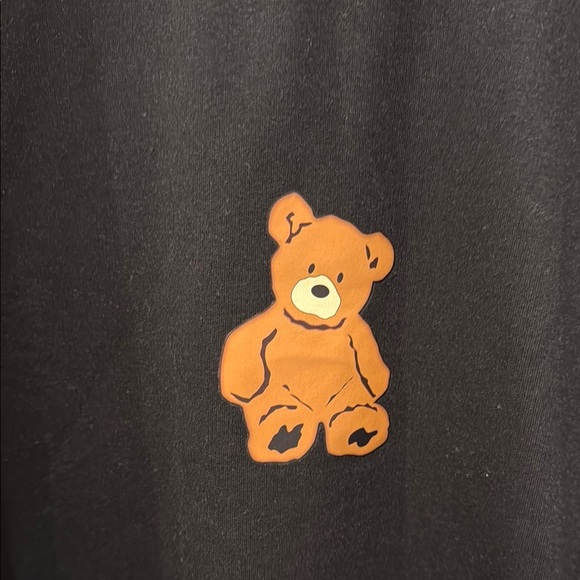 Black Sweater with Teddy Bear Design - Picture 2 of 3